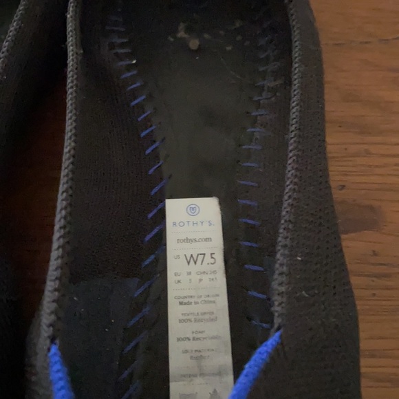Rothy’s black points size 7.5 - Picture 4 of 5
